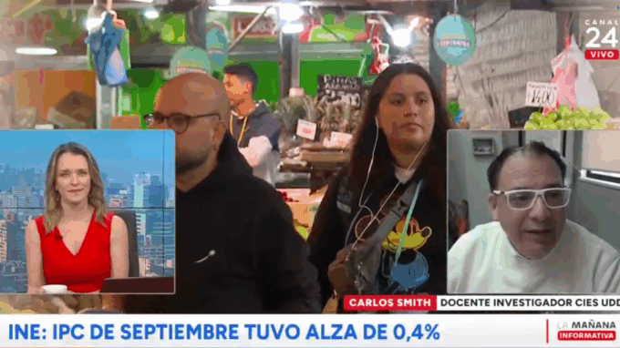 Previsualización de 'Entrevista Carlos Smith en 24 horas sobre los resultados del IPC de septiembre 2025'